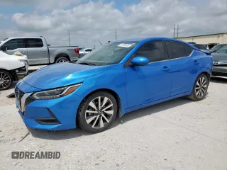 2020 Nissan Sentra SV z VIN 3N1AB8CV4LY288493, wystawiony jako Copart lot #54780405 z przebiegiem 77 457 mil mil oraz Szkoda całkowita • Salvage title. Historia ofert i sprzedaży dostępna na DreamBid. Obrazek 1.