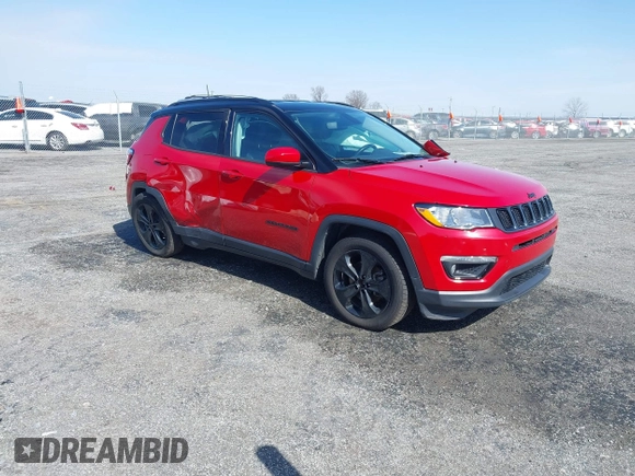 2020 Jeep Compass Altitude с VIN 3C4NJCBB4LT141082, выставлен на аукционе IAAI как лот 41553489 с пробегом 73 721 миль миль и . История ставок и продаж доступна на DreamBid. Изображение 1.