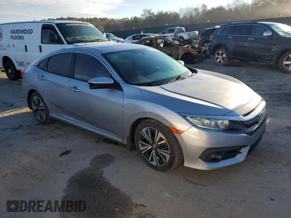 2017 Honda Civic Sedan EX-T with VIN 19XFC1F32HE014574, listed as a Copart auction lot 43198495 with 99,805 mi miles and Salvage Title. Bid and sale history available at carsss.com. Image 4.