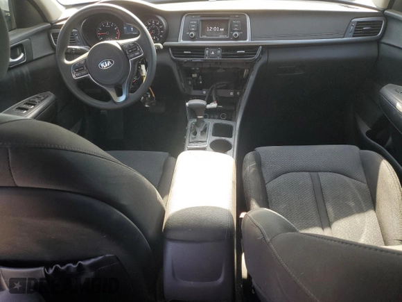 2017 Kia Optima LX with VIN 5XXGT4L35HG122821, listed as a Copart auction lot 59802025 with 163,232 mi miles and Salvage title. Bid and sale history available at DreamBid. Image 8.
