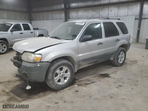 2007 Ford Escape XLT with VIN 1FMYU03187KA51056, listed as a Copart auction lot 85383424 with 0 mi miles and Non Repairable. Bid and sale history available at carsss.com. Image 1.