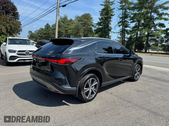 2023 Lexus RX 350h with VIN 2T2BBMCA7PC002273, listed as a Copart auction lot 66578935 with 105,321 mi miles and Clean title. Bid and sale history available at DreamBid. Image 3.