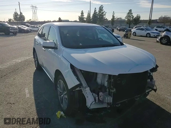 2017 Acura MDX w/Technology Pkg with VIN 5FRYD3H53HB004595, listed as a Copart auction lot 46241585 with 82,898 mi miles and Salvage Title. Bid and sale history available at carsss.com. Image 11.