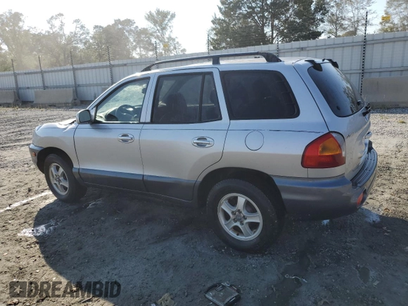 2003 Hyundai Santa Fe GLS with VIN KM8SC13E93U521854, listed as a Copart auction lot 74481814 with 242,069 mi miles and Salvage Title. Bid and sale history available at carsss.com. Image 2.