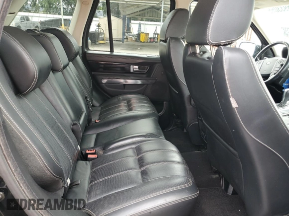 2013 Land Rover Range Rover Sport HSE Lux with VIN SALSK2D41DA780160, listed as a Copart auction lot 58933055 with 80,958 mi miles and Clean title. Bid and sale history available at DreamBid. Image 11.