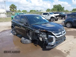 2020 Mitsubishi Outlander Sport ES 2.0 with VIN JA4AR3AU8LU028620, listed as a IAAI auction lot 42176148 with 84,100 mi miles. Bid and sale history available at carsss.com. Image 6.