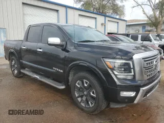 2021 Nissan Titan Pro-4X with VIN 1N6AA1ED5MN533972, listed as a Copart auction lot 77664314 with Not provided miles and Non repairable. Bid and sale history available at DreamBid. Image 4.