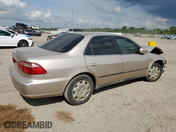 2000 Honda Accord LX z VIN 1HGCG5640YA035354, wystawiony jako Copart lot #58934115 z przebiegiem 167 536 mil mil oraz Szkoda całkowita • Salvage title. Historia ofert i sprzedaży dostępna na DreamBid. Obrazek 3.