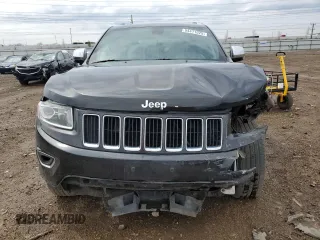 2014 Jeep Grand Cherokee Limited with VIN 1C4RJFBT3EC155985, listed as a Copart auction lot 54411025 with 110,826 mi miles and Salvage title. Bid and sale history available at DreamBid. Image 5.