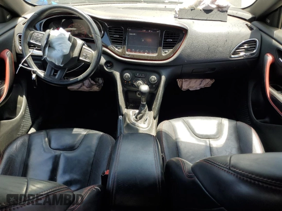 2014 Dodge Dart GT with VIN 1C3CDFEB4ED798778, listed as a Copart auction lot 62540325 with 146,911 mi miles and Salvage title. Bid and sale history available at DreamBid. Image 8.