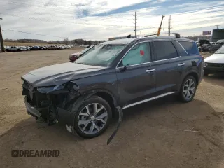 2021 Hyundai Palisade Limited with VIN KM8R5DHE8MU206032, listed as a Copart auction lot 43073125 with 36,259 mi miles and Salvage title. Bid and sale history available at DreamBid. Image 1.