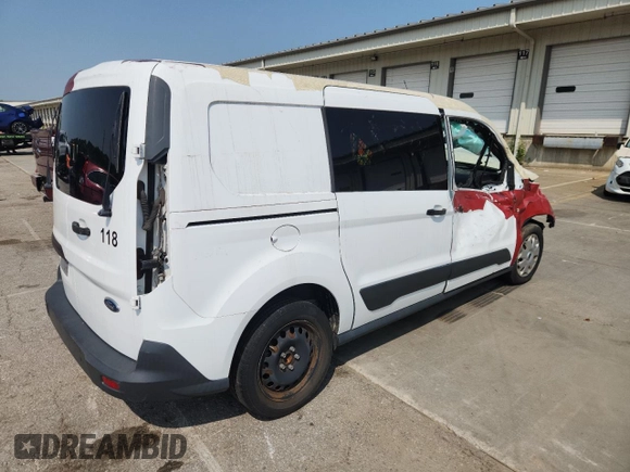 2018 Ford Transit Connect XLT with VIN NM0LS7F70J1343551, listed as a Copart auction lot 60276005 with 96,026 mi miles and Clean title. Bid and sale history available at DreamBid. Image 3.