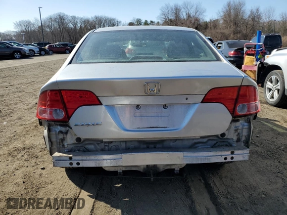 2007 Honda Civic EX with VIN 1HGFA16867L132992, listed as a Copart auction lot 49232375 with 167,916 mi miles and Salvage Title. Bid and sale history available at DreamBid. Image 6.