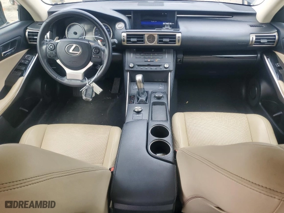 2015 Lexus IS 250 with VIN JTHCF1D29F5026376, listed as a Copart auction lot 50578035 with 119128 miles and Salvage Title. Bid and sale history available at carsss.com. Image 8.