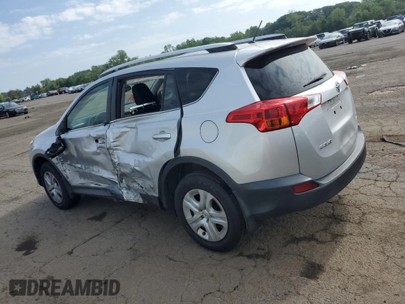 2015 Toyota RAV4 LE with VIN JTMBFREV1FJ043457, listed as a Copart auction lot 60525945 with 106,346 mi miles and Salvage title. Bid and sale history available at DreamBid. Image 2.