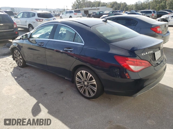 2017 Mercedes-Benz CLA with VIN WDDSJ4EB3HN411064, listed as a Copart auction lot 38877083 with 60,843 mi miles. Bid and sale history available at carsss.com. Image 2.