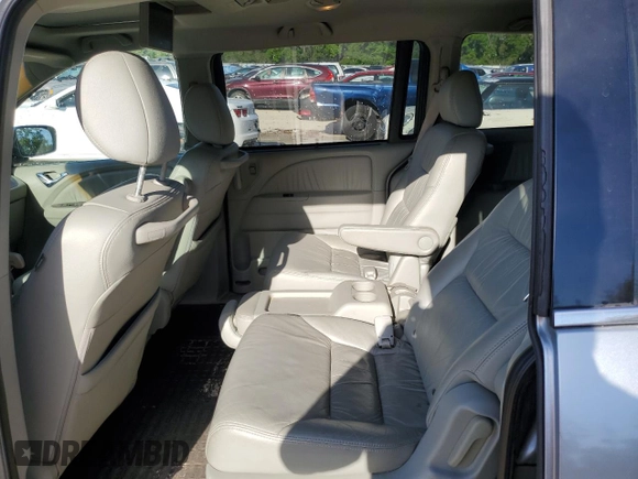 2009 Honda Odyssey EX-L with VIN 5FNRL38749B006271, listed as a Copart auction lot 50619625 with 210,017 mi miles and Salvage Title. Bid and sale history available at carsss.com. Image 11.