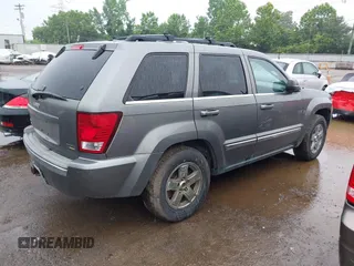 2007 Jeep Grand Cherokee Limited with VIN 1J8HR58P27C604125, listed as a IAAI auction lot 42636591 with 175,597 mi miles and . Bid and sale history available at DreamBid. Image 4.