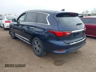2017 Infiniti QX60 with VIN 5N1DL0MN3HC528880, listed as a IAAI auction lot 41865871 with 183,430 mi miles. Bid and sale history available at carsss.com. Image 3.