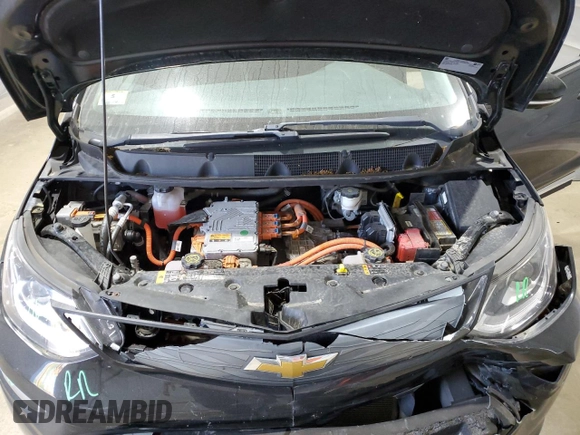 2017 Chevrolet Bolt EV Premier with VIN 1G1FX6S02H4172453, listed as a Copart auction lot 56331215 with 87,163 mi miles and Salvage title. Bid and sale history available at DreamBid. Image 11.