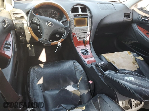 2008 Lexus ES with VIN JTHBJ46G082197770, listed as a Copart auction lot 53047745 with 141,119 mi miles and Salvage Title. Bid and sale history available at carsss.com. Image 8.