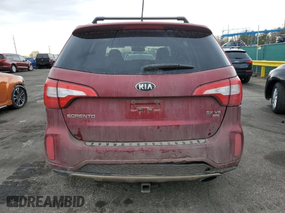 2015 Kia Sorento SX z VIN 5XYKWDA7XFG562906, wystawiony jako Copart lot #50903665 z przebiegiem 212 306 mil mil oraz Szkoda całkowita • Salvage title. Historia ofert i sprzedaży dostępna na DreamBid. Obrazek 6.