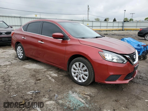 2016 Nissan Sentra SV with VIN 3N1AB7AP0GY298295, listed as a Copart auction lot 55695685 with 123,737 mi miles and Clean Title. Bid and sale history available at DreamBid. Image 4.