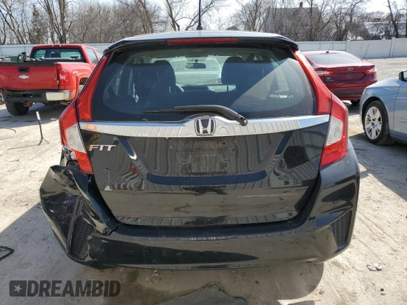 2015 Honda Fit LX with VIN 3HGGK5G52FM773759, listed as a Copart auction lot 53358435 with 65,323 mi miles and Clean Title. Bid and sale history available at carsss.com. Image 6.