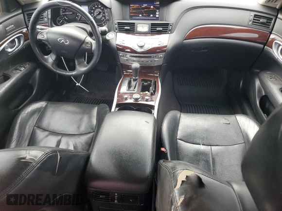 2012 Infiniti M37 with VIN JN1BY1AR5CM393630, listed as a Copart auction lot 79392034 with 312,452 mi miles and Salvage Title. Bid and sale history available at carsss.com. Image 8.