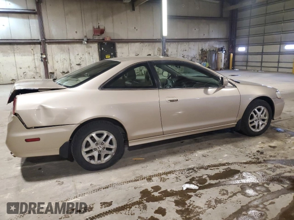 2001 Honda Accord EX z VIN 1HGCG22561A004046, wystawiony jako Copart lot #52326475 z przebiegiem 255 244 mil mil oraz Szkoda całkowita • Salvage title. Historia ofert i sprzedaży dostępna na DreamBid. Obrazek 3.