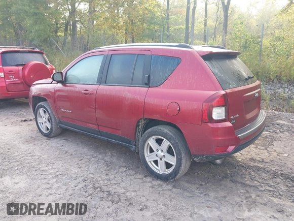 2016 Jeep Compass High Altitude with VIN 1C4NJDAB2GD771167, listed as a IAAI auction lot 41475073 with 125,984 mi miles. Bid and sale history available at carsss.com. Image 3.