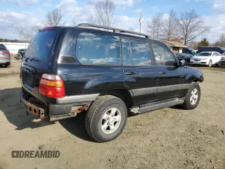 2000 Toyota Land Cruiser with VIN JT3HT05J8Y0094463, listed as a Copart auction lot 42877575 with 101,999 mi miles and Clean Title. Bid and sale history available at carsss.com. Image 3.