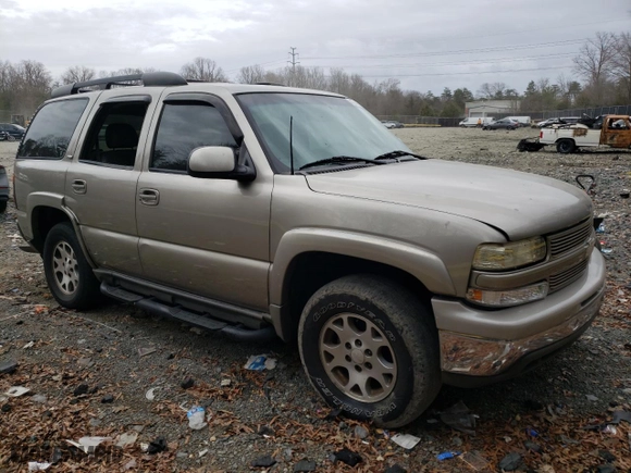 2003 Chevrolet Tahoe LT with VIN 1GNEK13Z93R197659, listed as a Copart auction lot 47641025 with 277,748 mi miles and Salvage Title. Bid and sale history available at carsss.com. Image 4.