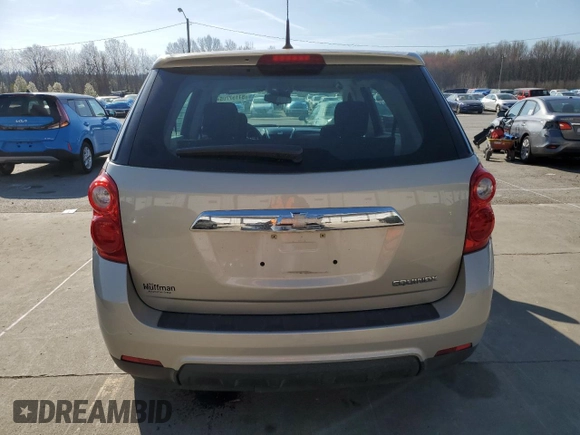 2013 Chevrolet Equinox LS with VIN 1GNALBEK6DZ111081, listed as a Copart auction lot 51157705 with 133,702 mi miles and Salvage Title. Bid and sale history available at carsss.com. Image 6.