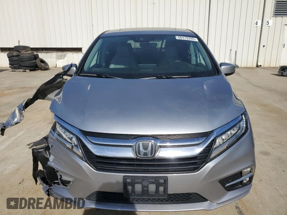 2020 Honda Odyssey Elite with VIN 5FNRL6H99LB007331, listed as a Copart auction lot 88478265 with 53,040 mi miles and Salvage Title. Bid and sale history available at DreamBid. Image 5.