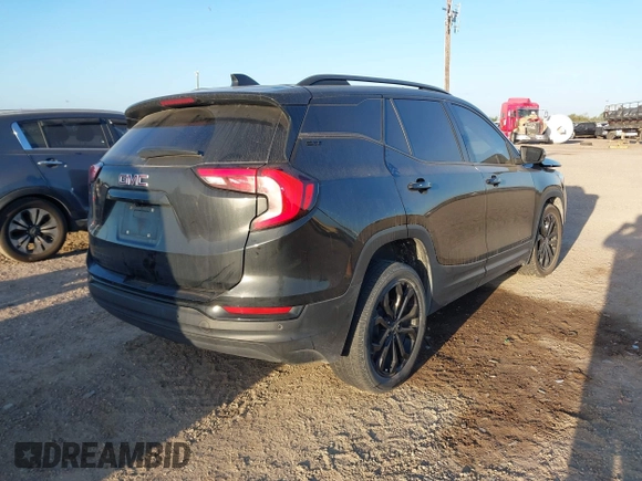 2021 GMC Terrain SLT with VIN 3GKALPEV6ML345507, listed as a IAAI auction lot 42020161 with 53,414 mi miles and . Bid and sale history available at DreamBid. Image 4.