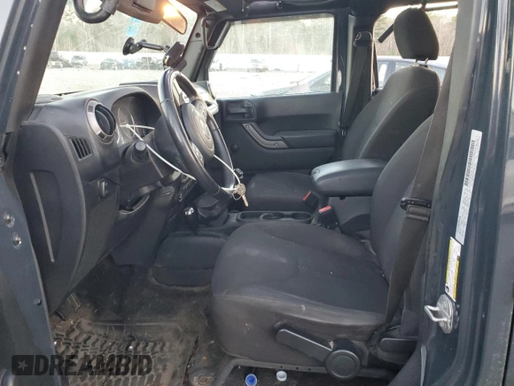 2018 Jeep Wrangler Unlimited Sport with VIN 1C4BJWDG6JL898068, listed as a Copart auction lot 80882454 with 128,136 mi miles and Salvage title. Bid and sale history available at DreamBid. Image 7.