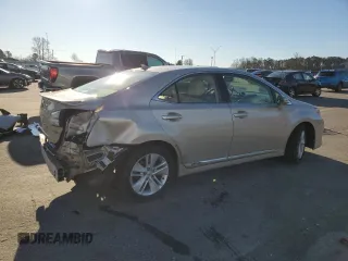 2011 Lexus HS 250h with VIN JTHBB1BA3B2043705, listed as a Copart auction lot 45357935 with 193,496 mi miles and Salvage Title. Bid and sale history available at DreamBid. Image 3.
