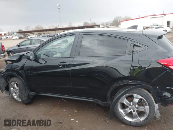 2016 Honda HR-V EX-L w/Navi with VIN 3CZRU6H70GM758101, listed as a IAAI auction lot 41912907 with 136,889 mi miles. Bid and sale history available at carsss.com. Image 13.