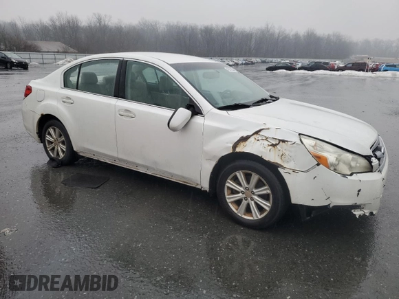 2010 Subaru Legacy Premium All-Weather Anniversary with VIN 4S3BMBC61A3226377, listed as a Copart auction lot 43510925 with 125,468 mi miles and Salvage Title. Bid and sale history available at DreamBid. Image 4.