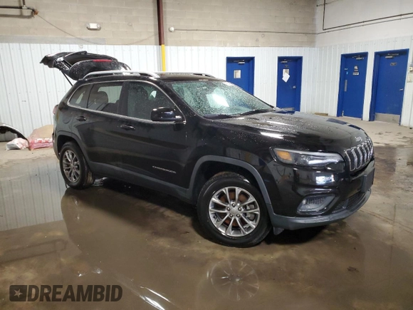 2019 Jeep Cherokee Altitude with VIN 1C4PJMLX4KD126188, listed as a Copart auction lot 41834845 with 109,405 mi miles and Salvage title. Bid and sale history available at DreamBid. Image 4.
