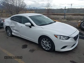 2017 Mazda Mazda6 Sport with VIN JM1GL1U51H1155390, listed as a IAAI auction lot 41511418 with 156,710 mi miles. Bid and sale history available at carsss.com. Image 1.