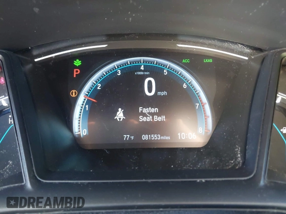 2020 Honda Civic LX z VIN 19XFC2F6XLE212683, wystawiony jako IAAI lot #41745743 z przebiegiem 81 553 mil mil oraz . Historia ofert i sprzedaży dostępna na DreamBid. Obrazek 16.