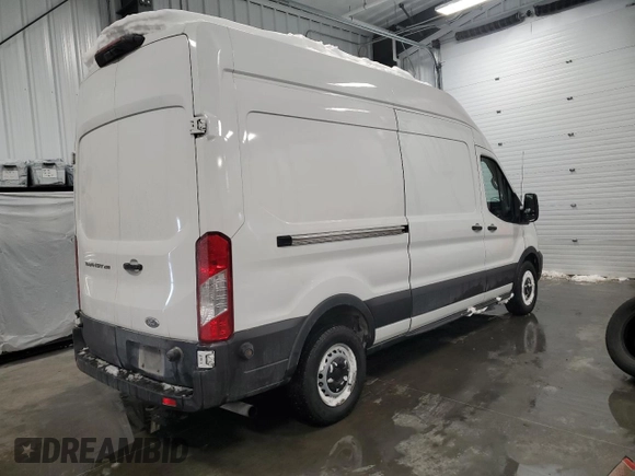2020 Ford Transit Cargo with VIN 1FTBR1XG4LKB09769, listed as a Copart auction lot 46589855 with 177,650 mi miles and Clean Title. Bid and sale history available at DreamBid. Image 3.