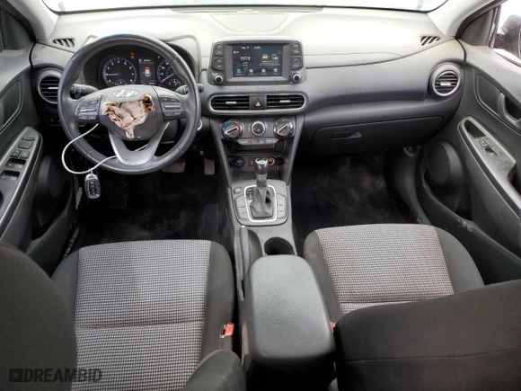 2021 Hyundai Kona SEL with VIN KM8K22AA3MU750671, listed as a Copart auction lot 49712015 with 30,025 mi miles and Salvage Title. Bid and sale history available at carsss.com. Image 8.