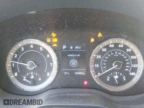 2021 Hyundai Venue SEL with VIN KMHRC8A3XMU126284, listed as a IAAI auction lot 41302612 with 26,804 mi miles and . Bid and sale history available at DreamBid. Image 7.