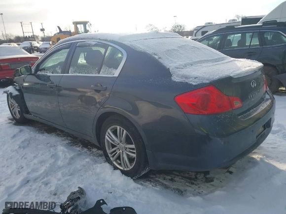 2013 Infiniti G37 Sedan x with VIN JN1CV6AR0DM758274, listed as a IAAI auction lot 41307854 with 161,937 mi miles. Bid and sale history available at carsss.com. Image 3.