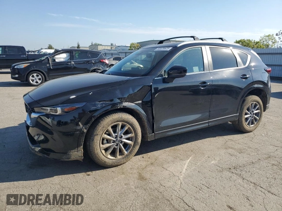 2024 Mazda CX-5 2.5 S Preferred Package with VIN JM3KFBCL3R0475493, listed as a Copart auction lot 50328625 with 8,568 mi miles and Salvage Title. Bid and sale history available at carsss.com. Image 1.