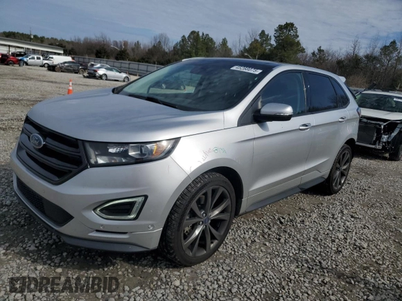 2017 Ford Edge Sport with VIN 2FMPK4AP9HBC59393, listed as a Copart auction lot 45288075 with 79,946 mi miles and Salvage Title. Bid and sale history available at carsss.com. Image 1.