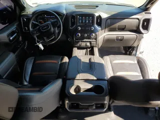 2022 GMC Sierra 1500 Limited AT4 with VIN 3GTP9EEL5NG114597, listed as a Copart auction lot 41873435 with 29,376 mi miles and Salvage Title. Bid and sale history available at carsss.com. Image 8.